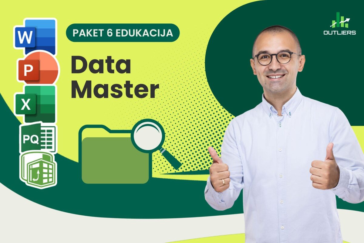 Data Master paket - Outliers (Excel Grašić)